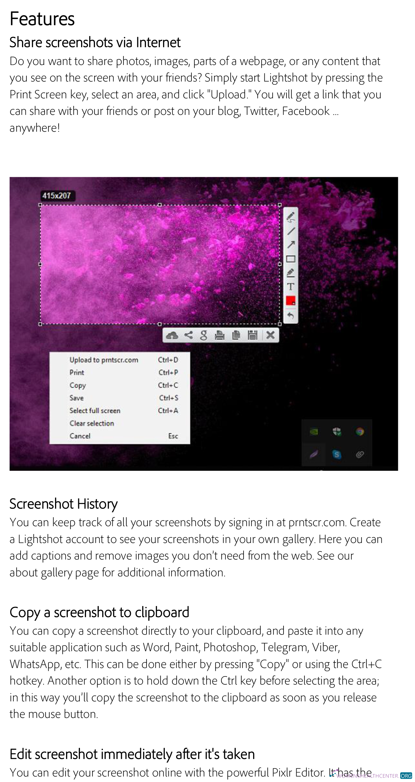 Download a developing guide to make a super fast screenshots Photoshop template